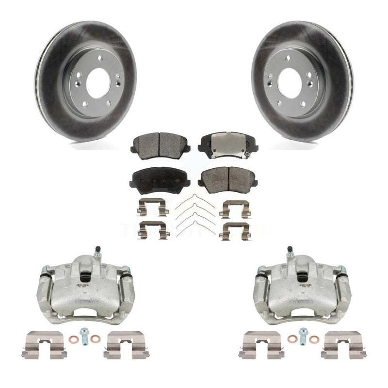Transit Auto KCG-100699P Disc Brake Kit for 2016-2018 Hyundai Elantra GT, Kia Forte, Kia Forte Koup & more - Front product image
