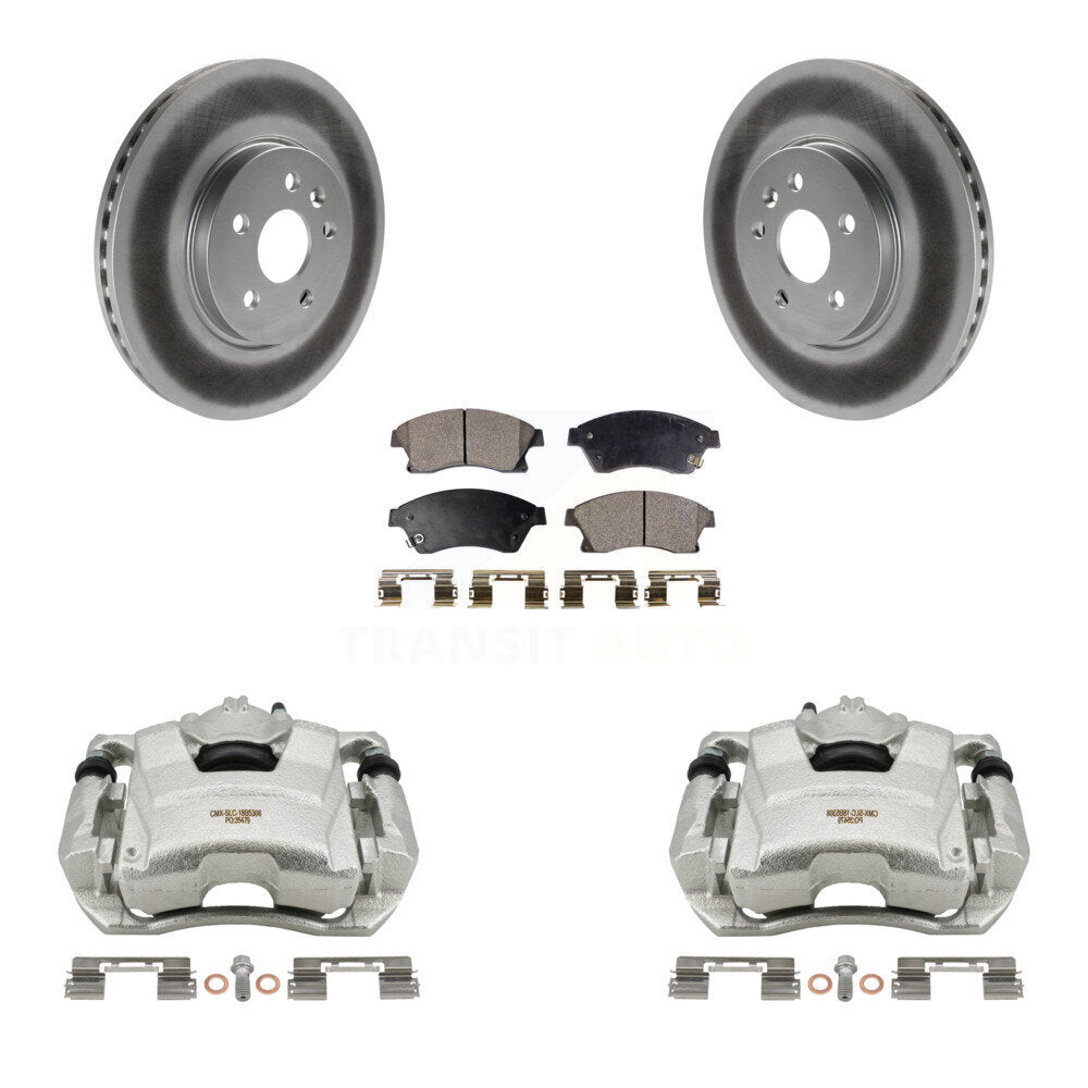 Transit Auto KCG-100699T Disc Brake Kit for 2013-2014 Chevrolet Sonic - Front product image