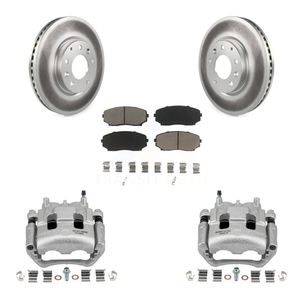 Transit Auto KCG-100700C Disc Brake Kit for 2007-2012 Ford Edge, Mazda CX-7 - Front product image