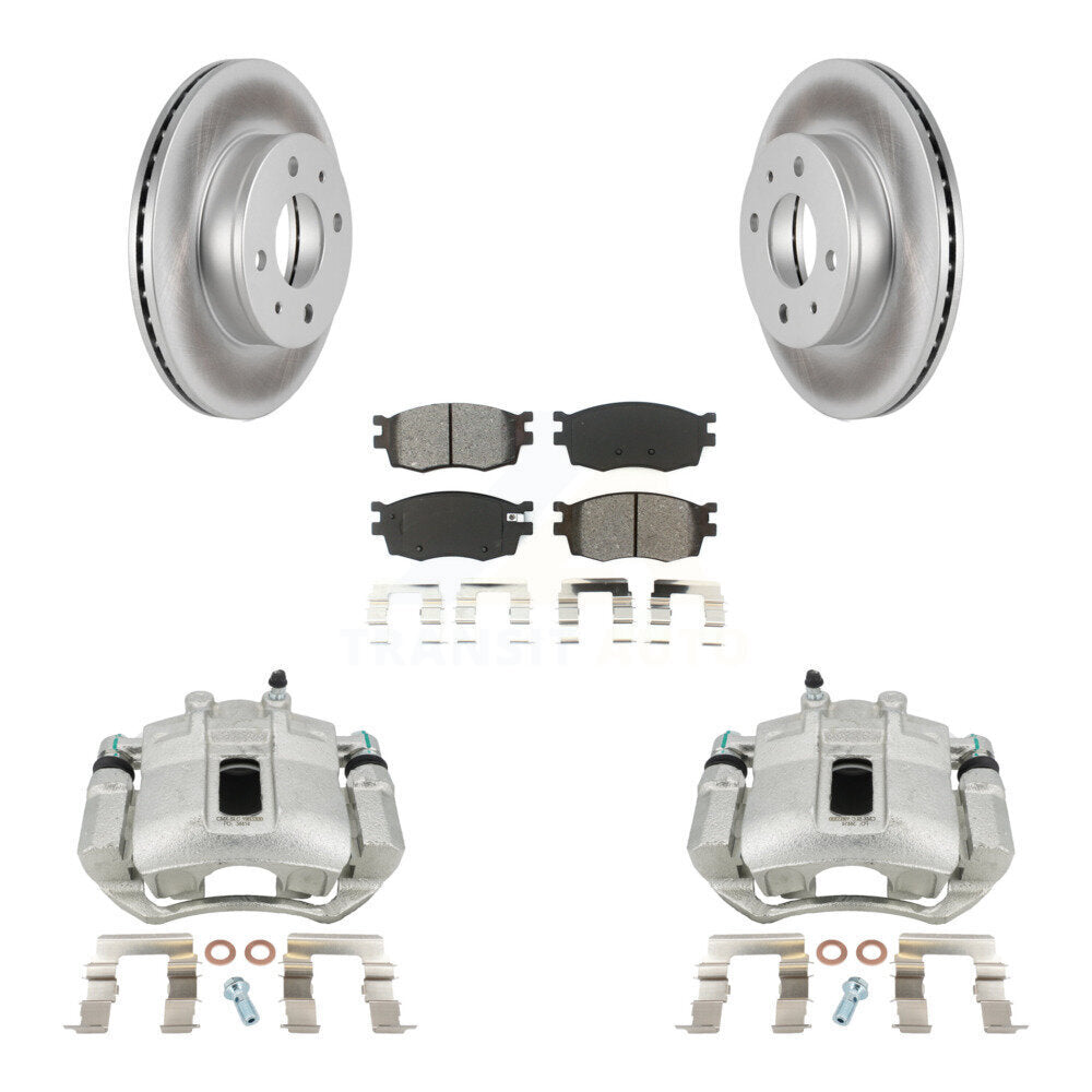 Transit Auto KCG-100700S Disc Brake Kit for 2006 Hyundai Accent - Front product image