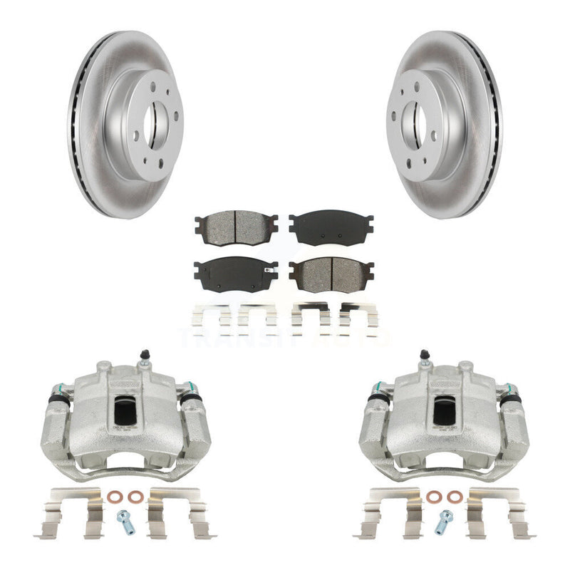 Transit Auto KCG-100700S Disc Brake Kit for 2006 Hyundai Accent - Front product image