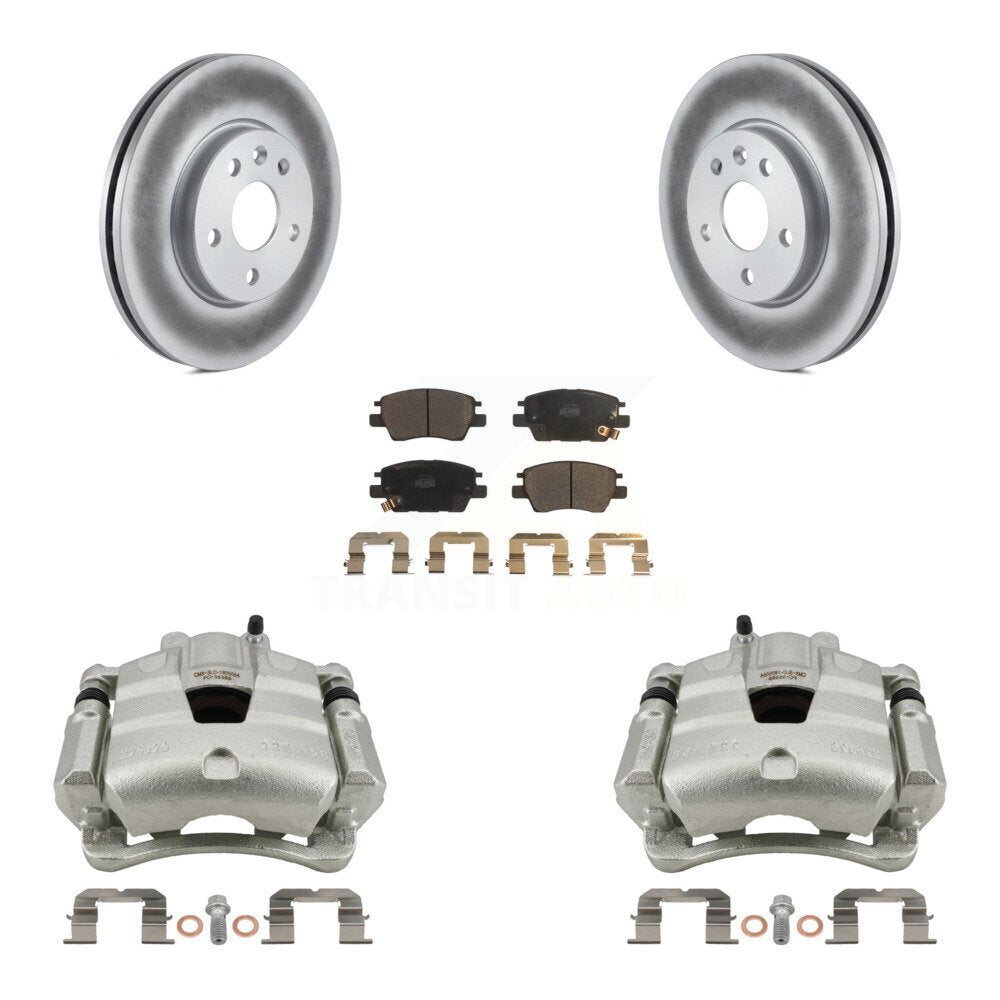 Transit Auto KCG-100700T Disc Brake Kit for 2016-2020 Chevrolet Bolt EV, Chevrolet Cruze, Chevrolet Volt - Front product image