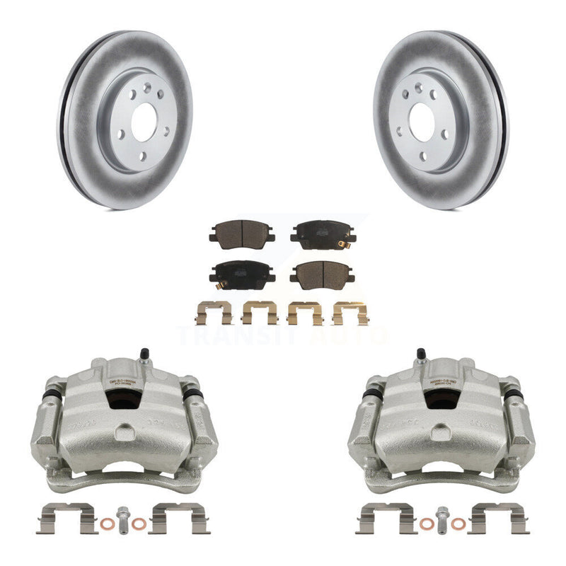 Transit Auto KCG-100700T Disc Brake Kit for 2016-2020 Chevrolet Bolt EV, Chevrolet Cruze, Chevrolet Volt - Front product image