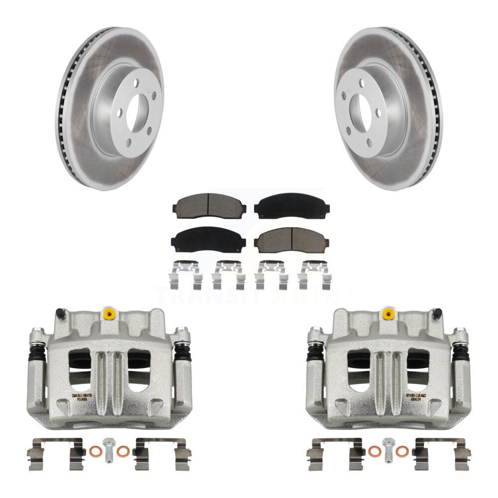 Transit Auto KCG-100702C Disc Brake Kit for 2001-2011 Mazda B4000, Ford Ranger, Ford Explorer Sport & more - Front product image