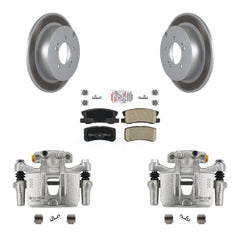 Transit Auto KCG-100702N Disc Brake Kit for 2007-2015 Mitsubishi Outlander, Mitsubishi Lancer - Rear product image
