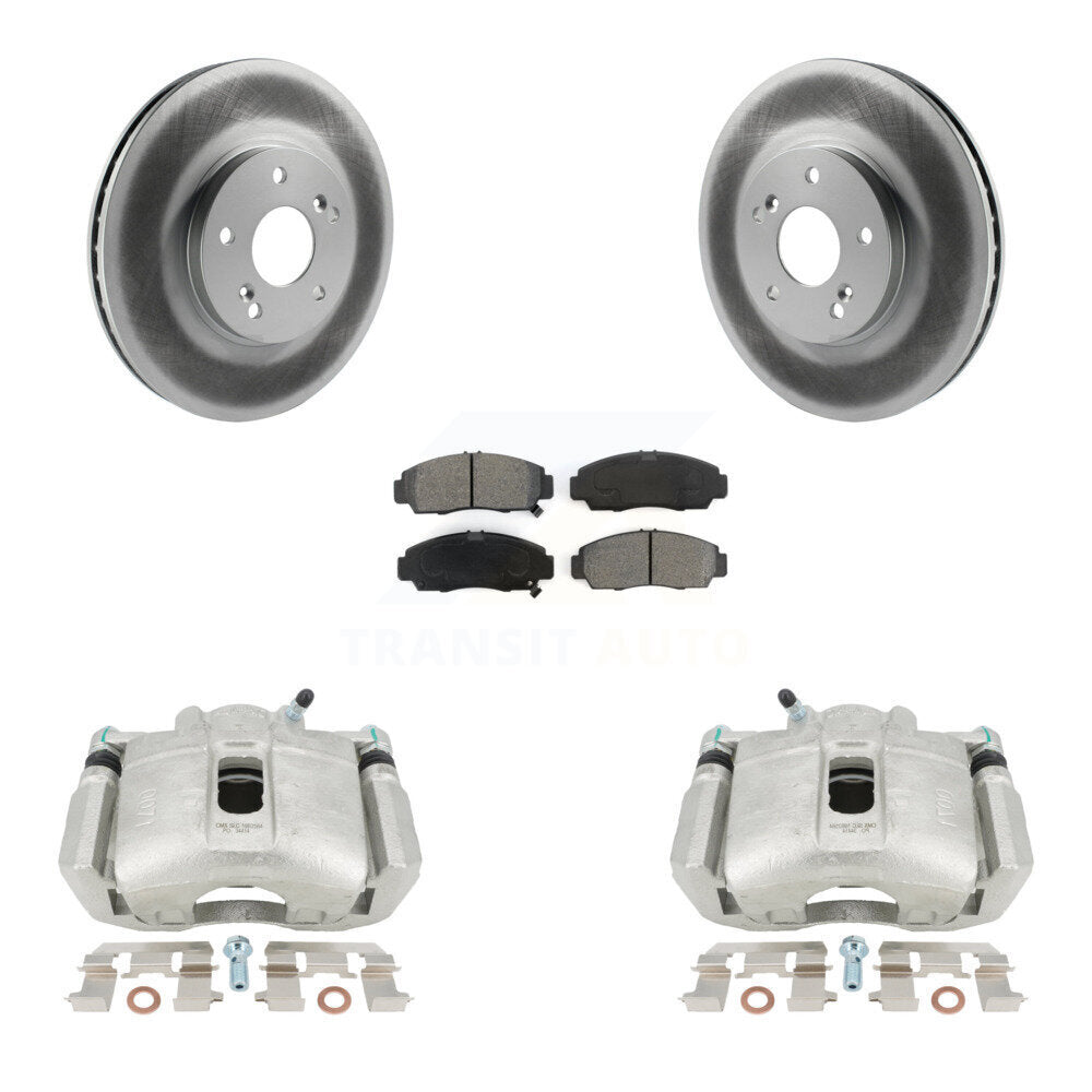 Transit Auto KCG-100702S Disc Brake Kit for 1999-2010 Honda Accord, Acura TL, Acura TSX & more - Front product image