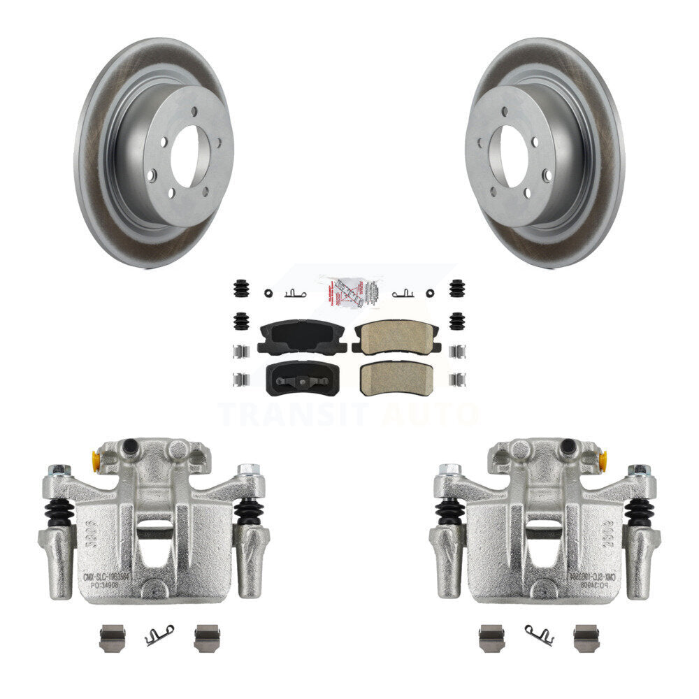 Transit Auto KCG-100704N Disc Brake Kit for 2011-2013 Mitsubishi Outlander - Rear product image