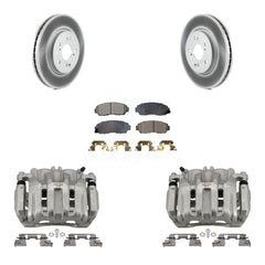 Transit Auto KCG-100704P Disc Brake Kit for 2007-2012 Honda Crosstour, Honda Accord Crosstour, Acura RDX & more - Front product image