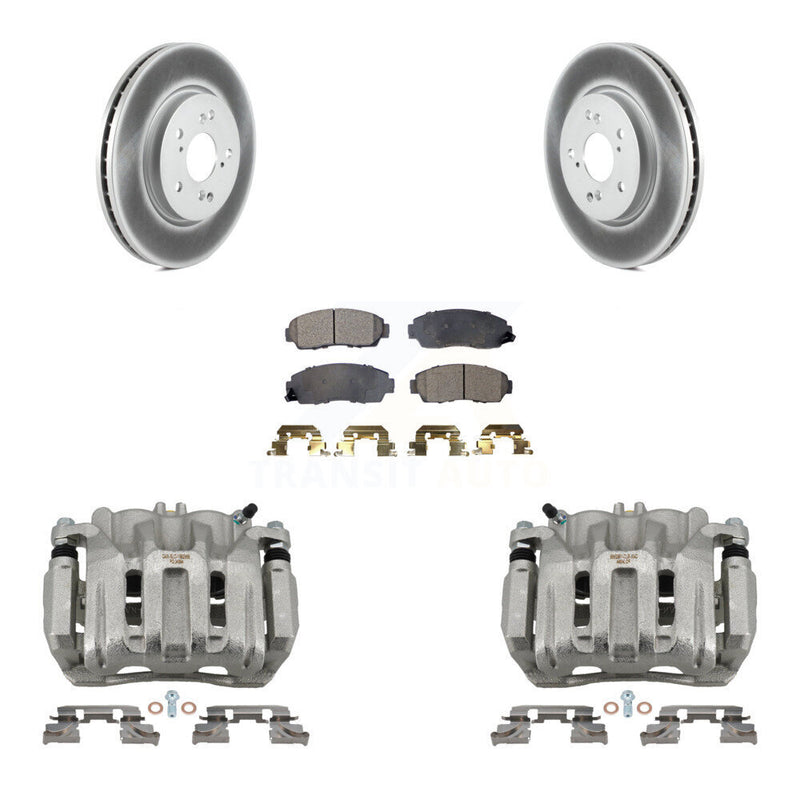 Transit Auto KCG-100704P Disc Brake Kit for 2007-2012 Honda Crosstour, Honda Accord Crosstour, Acura RDX & more - Front product image