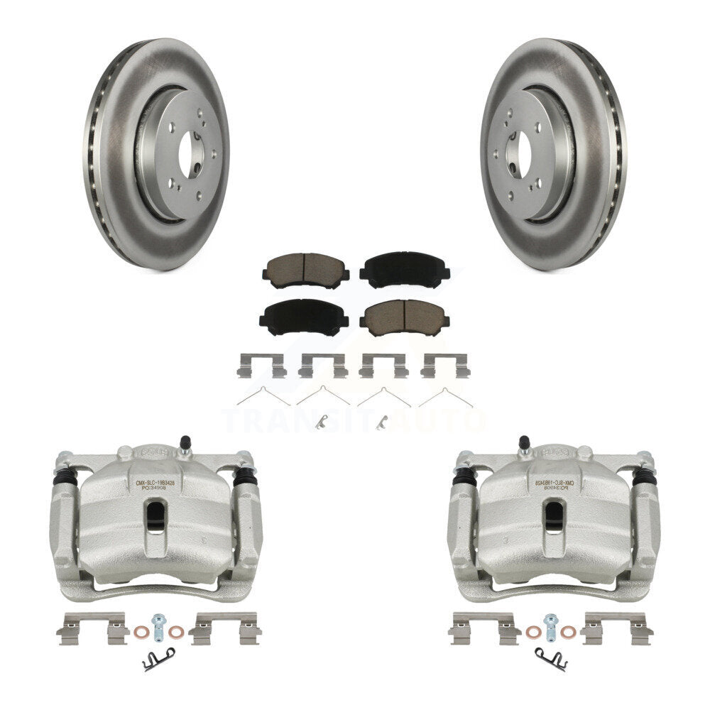 Transit Auto KCG-100705C Disc Brake Kit for 2010-2013 Suzuki Kizashi - Front product image