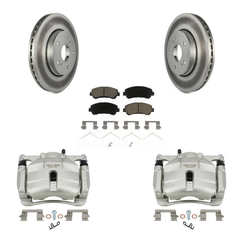 Transit Auto KCG-100705C Disc Brake Kit for 2010-2013 Suzuki Kizashi - Front product image