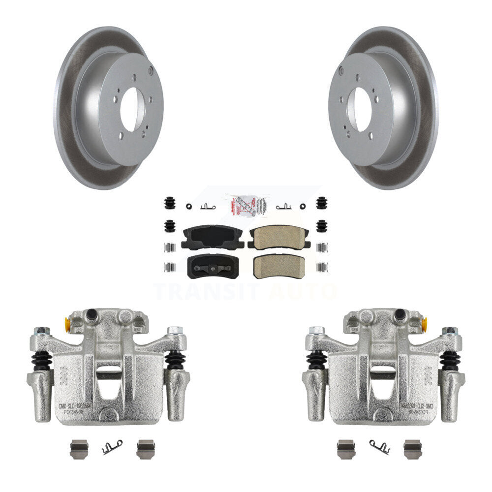 Transit Auto KCG-100705N Disc Brake Kit for 2007-2015 Mitsubishi Outlander, Mitsubishi Lancer - Rear product image