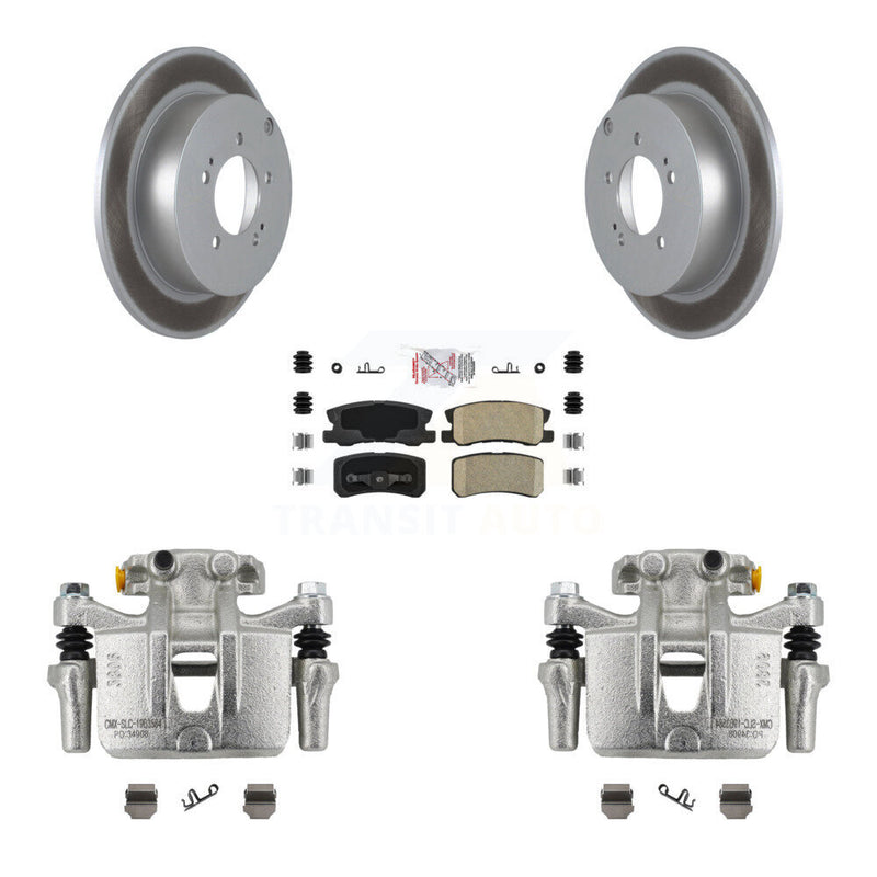 Transit Auto KCG-100705N Disc Brake Kit for 2007-2015 Mitsubishi Outlander, Mitsubishi Lancer - Rear product image