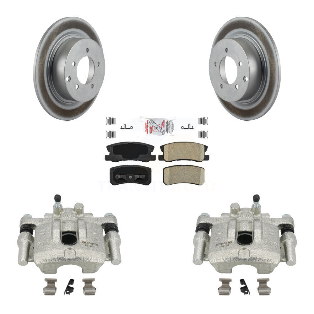 Transit Auto KCG-100706N Disc Brake Kit for 2008-2017 Mitsubishi Lancer, Dodge Caliber - Rear product image