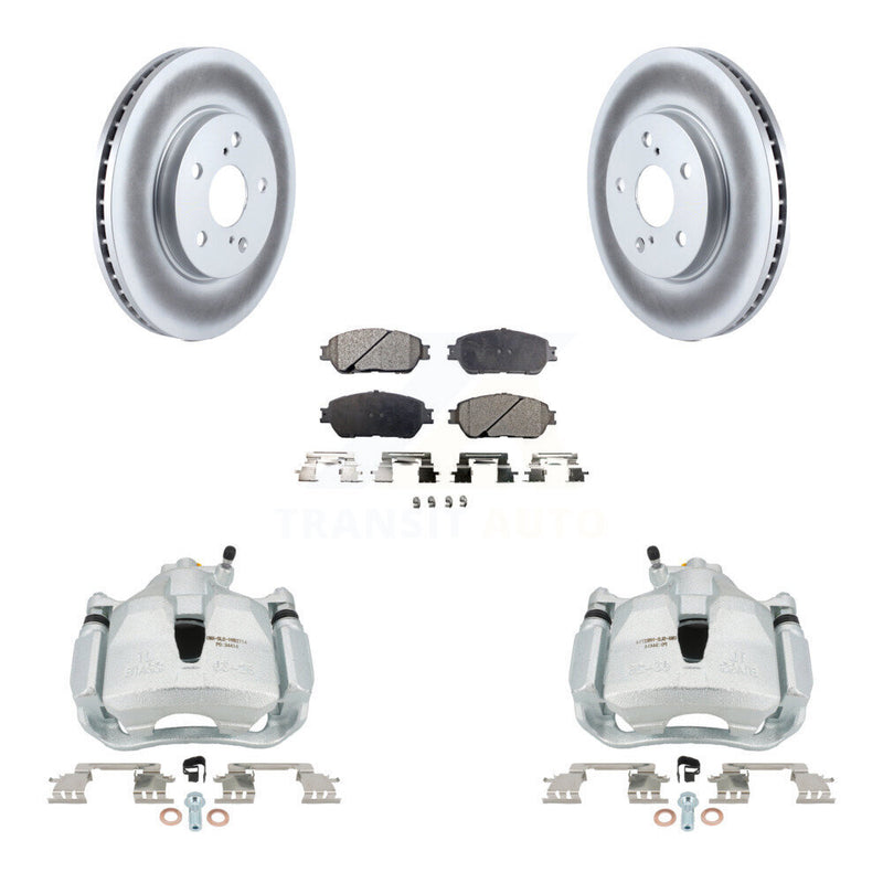Transit Auto KCG-100708P Disc Brake Kit for 2004-2010 Toyota Avalon, Toyota Camry, Toyota Sienna & more - Front product image