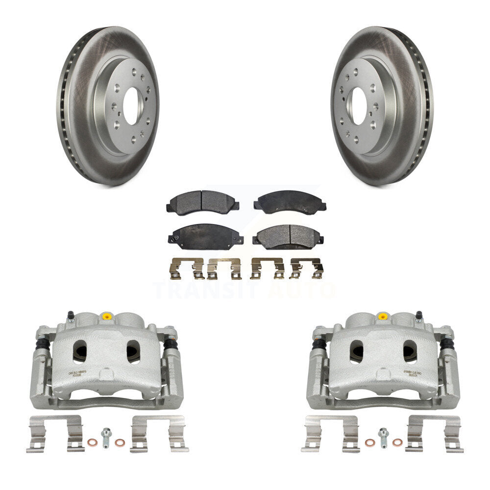 Transit Auto KCG-100708T Disc Brake Kit for 2007 Cadillac Escalade, Cadillac Escalade ESV, Cadillac Escalade EXT & more - Front product image
