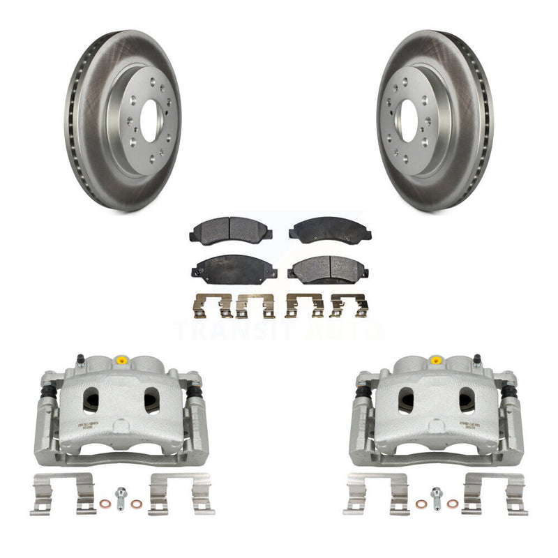 Transit Auto KCG-100708T Disc Brake Kit for 2007 Cadillac Escalade, Cadillac Escalade ESV, Cadillac Escalade EXT & more - Front product image