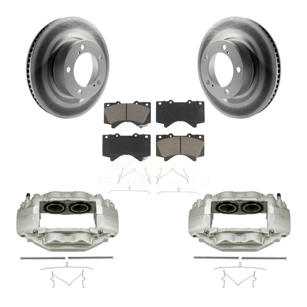 Transit Auto KCG-100709C Disc Brake Kit for 2007-2016 Toyota Sequoia, Toyota Tundra - Front product image