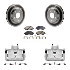 Transit Auto KCG-100709P Disc Brake Kit for 2008-2017 Mitsubishi Lancer - Front product image