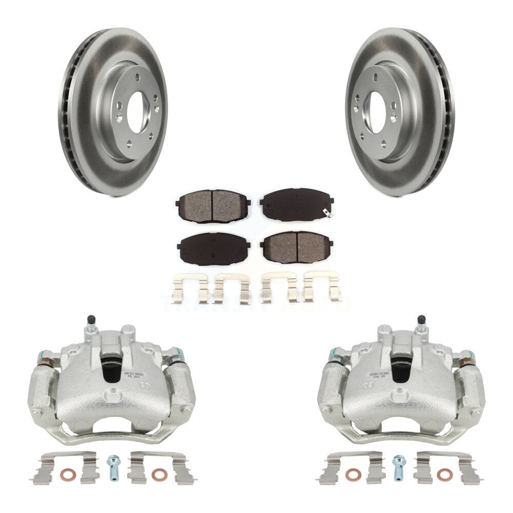 Transit Auto KCG-100709S Disc Brake Kit for 2010-2013 Kia Forte5, Kia Forte, Kia Forte Koup - Front product image
