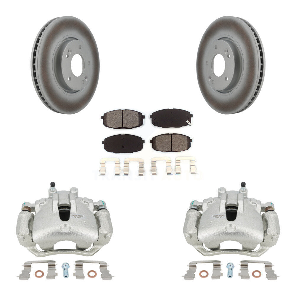 Transit Auto KCG-100710S Disc Brake Kit for 2012-2013 Kia Forte5 - Front product image