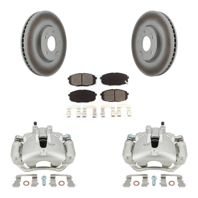 Transit Auto KCG-100710S Disc Brake Kit for 2012-2013 Kia Forte5 - Front product image
