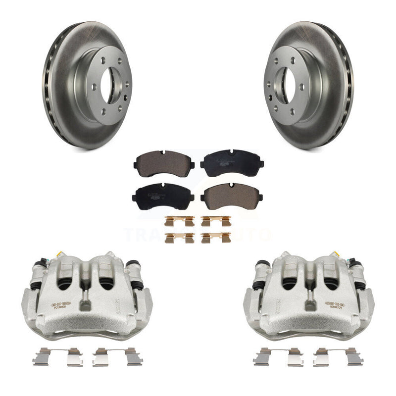 Transit Auto KCG-100710T Disc Brake Kit for 2007-2018 Mercedes-Benz Sprinter 3500XD, Mercedes-Benz Sprinter 3500, Dodge Sprinter 3500 & more - Front product image