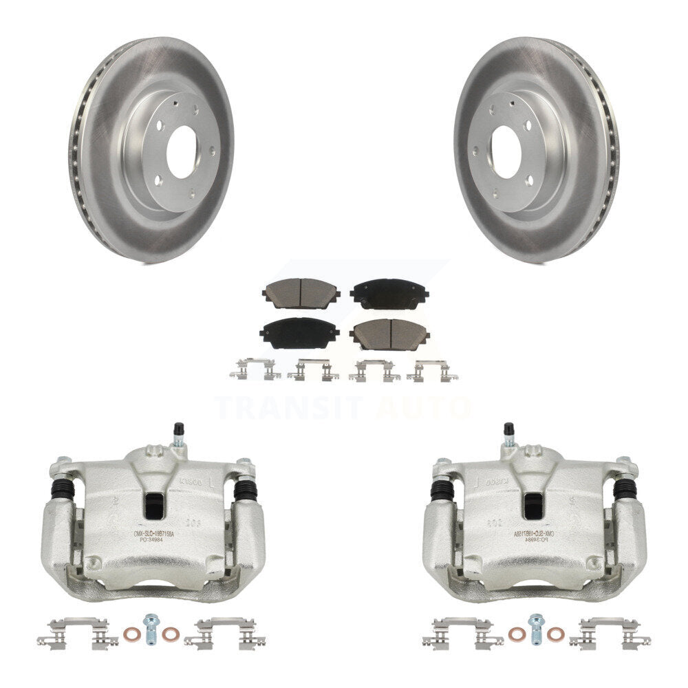 Transit Auto KCG-100711C Disc Brake Kit for 2014-2018 Mazda CX-3, Mazda 3, Mazda 3 Sport - Front product image