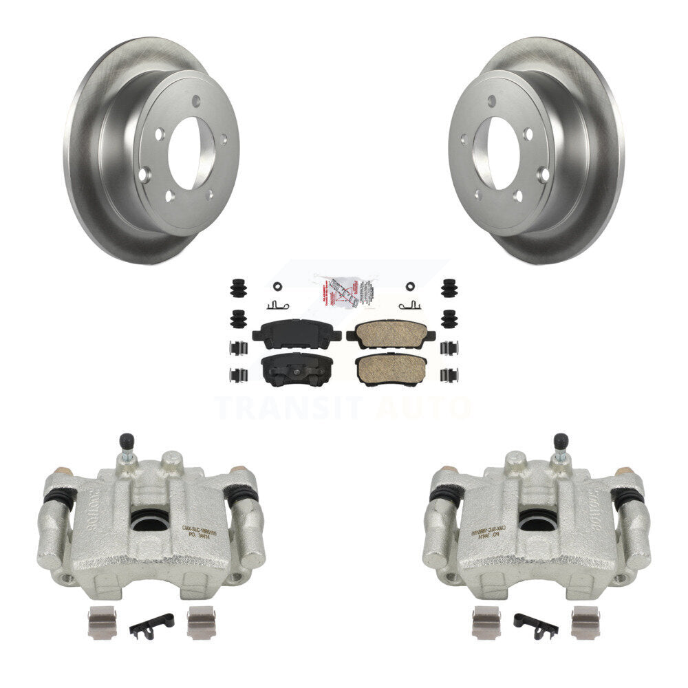 Transit Auto KCG-100711N Disc Brake Kit for 2008-2017 Mitsubishi Lancer, Dodge Caliber - Rear product image