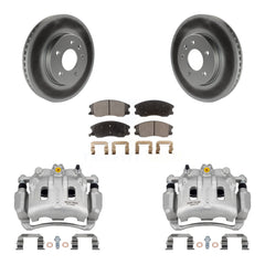 Transit Auto KCG-100711T Disc Brake Kit for 2007-2015 Chevrolet Captiva Sport, Saturn Vue, Chevrolet Equinox & more - Front product image