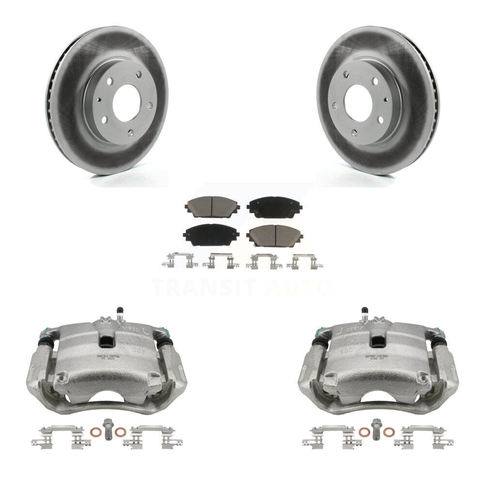 Transit Auto KCG-100712C Disc Brake Kit for 2014-2018 Mazda CX-3, Mazda 3, Mazda 3 Sport - Front product image