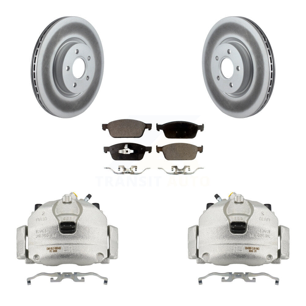 Transit Auto KCG-100712T Disc Brake Kit for 2013-2018 Ford Focus - Front product image