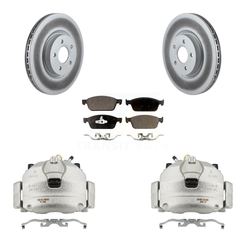 Transit Auto KCG-100712T Disc Brake Kit for 2013-2018 Ford Focus - Front product image