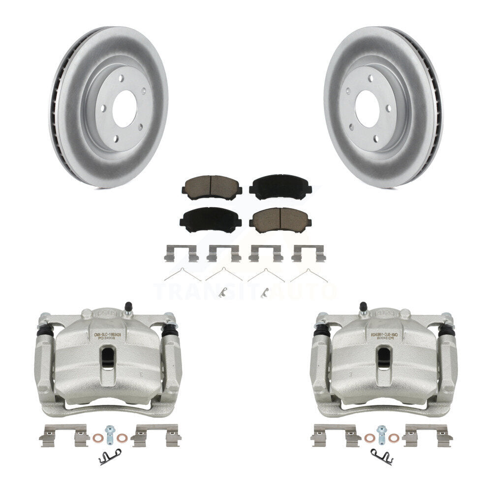 Transit Auto KCG-100713C Disc Brake Kit for 2008-2015 Nissan Rogue Select, Nissan Rogue - Front product image