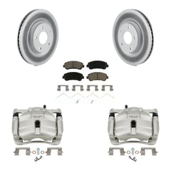 Transit Auto KCG-100713C Disc Brake Kit for 2008-2015 Nissan Rogue Select, Nissan Rogue - Front product image