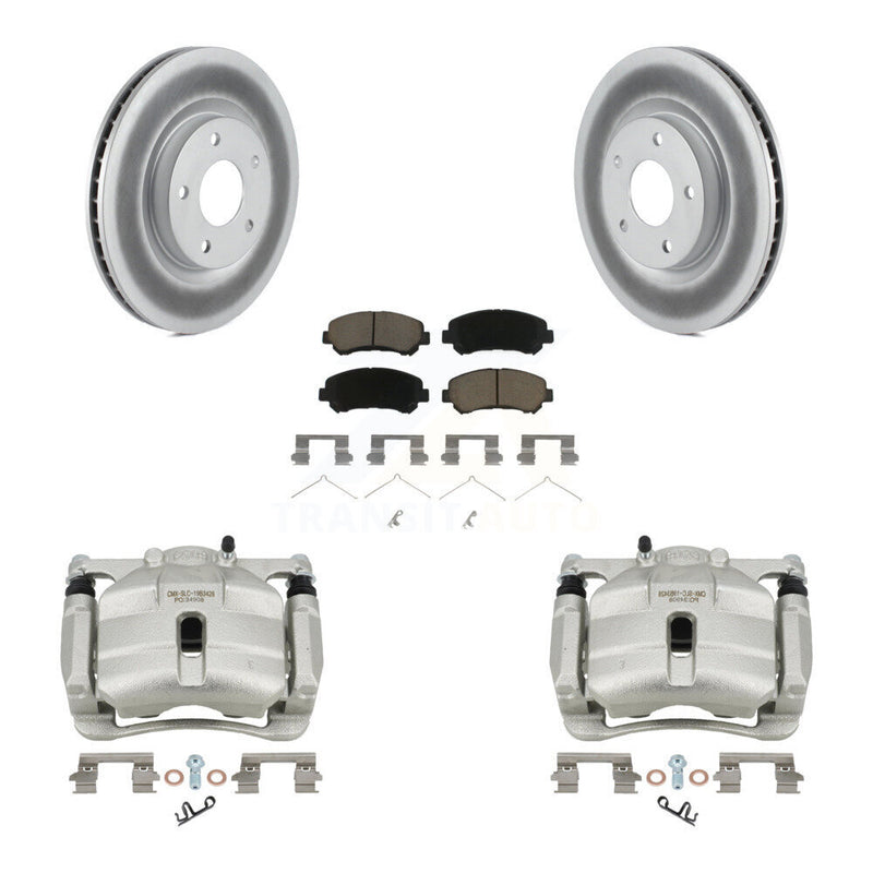 Transit Auto KCG-100713C Disc Brake Kit for 2008-2015 Nissan Rogue Select, Nissan Rogue - Front product image