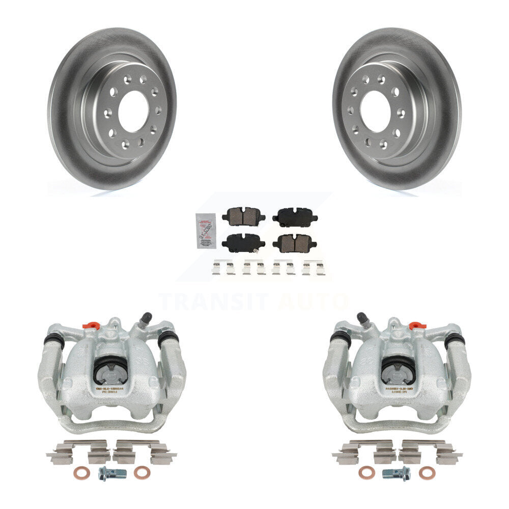 Transit Auto KCG-100713N Disc Brake Kit for 2020-2022 Chevrolet Equinox, GMC Terrain, Chevrolet Malibu - Rear product image