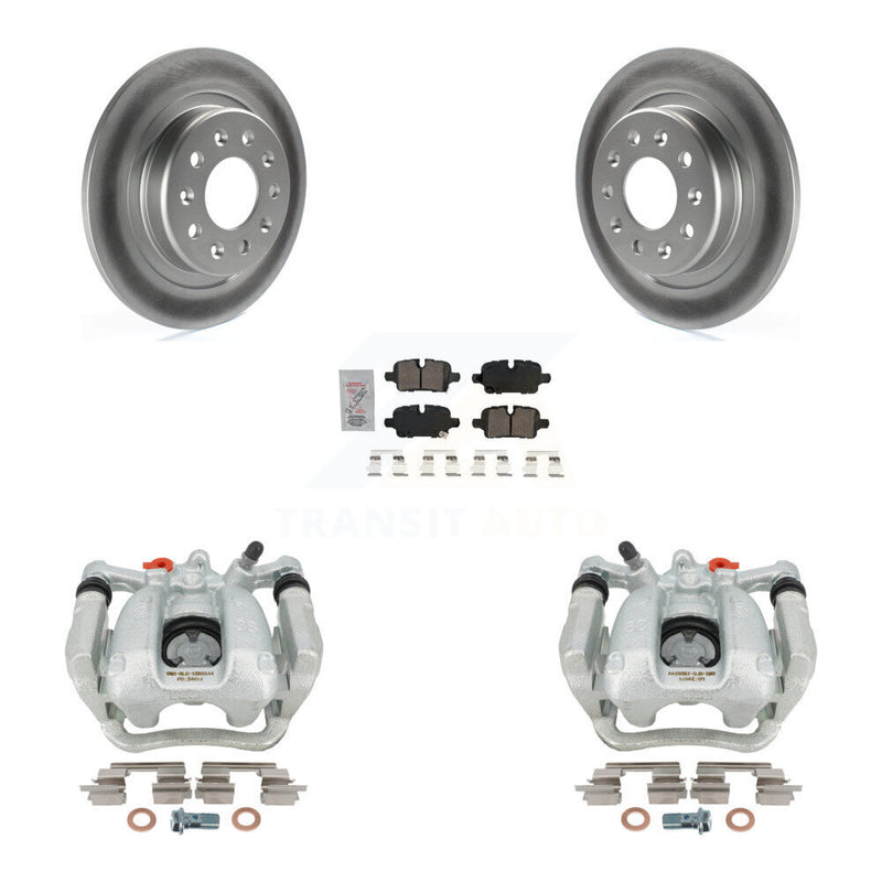 Transit Auto KCG-100713N Disc Brake Kit for 2020-2022 Chevrolet Equinox, GMC Terrain, Chevrolet Malibu - Rear product image
