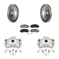 Transit Auto KCG-100713S Disc Brake Kit for 2007-2017 Chrysler 200, Dodge Avenger, Dodge Caliber & more - Front product image