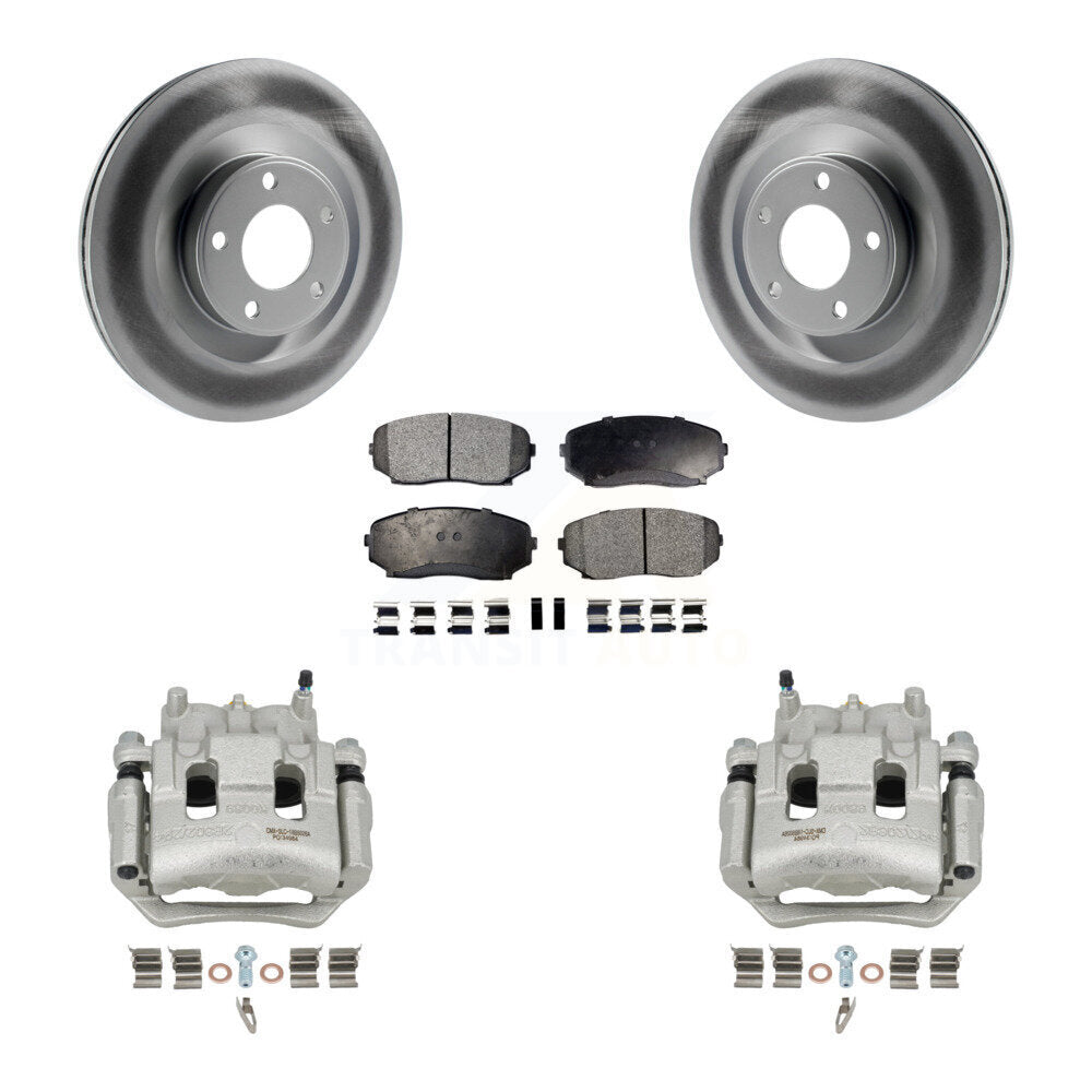 Transit Auto KCG-100713T Disc Brake Kit for 2007-2010 Ford Edge, Lincoln MKX - Front product image