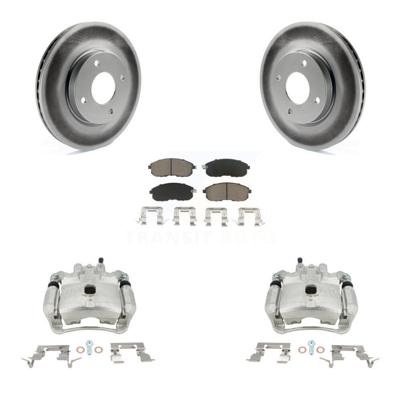 Transit Auto KCG-100714C Disc Brake Kit for 2007-2012 Nissan Sentra - Front product image