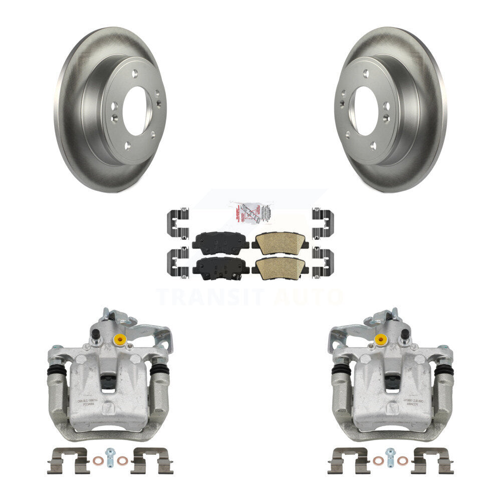 Transit Auto KCG-100714N Disc Brake Kit for 2016-2018 Hyundai Elantra GT, Kia Forte, Kia Forte5 & more - Rear product image