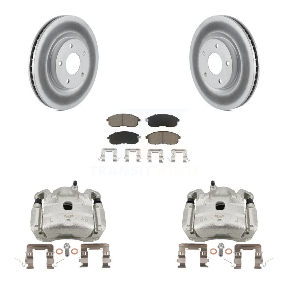 Transit Auto KCG-100715C Disc Brake Kit for 2007-2010 Nissan Sentra - Front product image