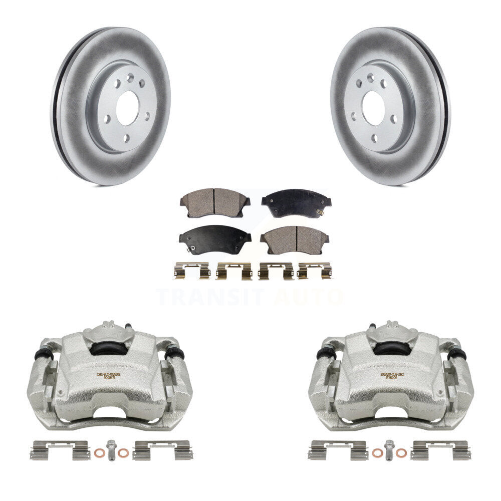 Transit Auto KCG-100715P Disc Brake Kit for 2011-2017 Chevrolet Cruze Limited, Chevrolet Sonic, Chevrolet Cruze - Front product image