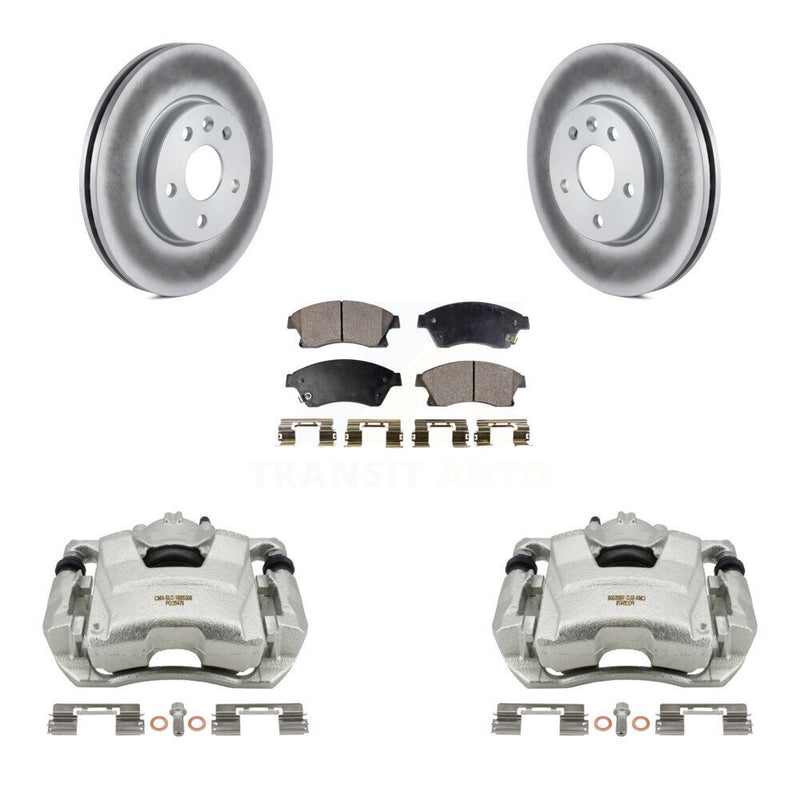 Transit Auto KCG-100715P Disc Brake Kit for 2011-2017 Chevrolet Cruze Limited, Chevrolet Sonic, Chevrolet Cruze - Front product image