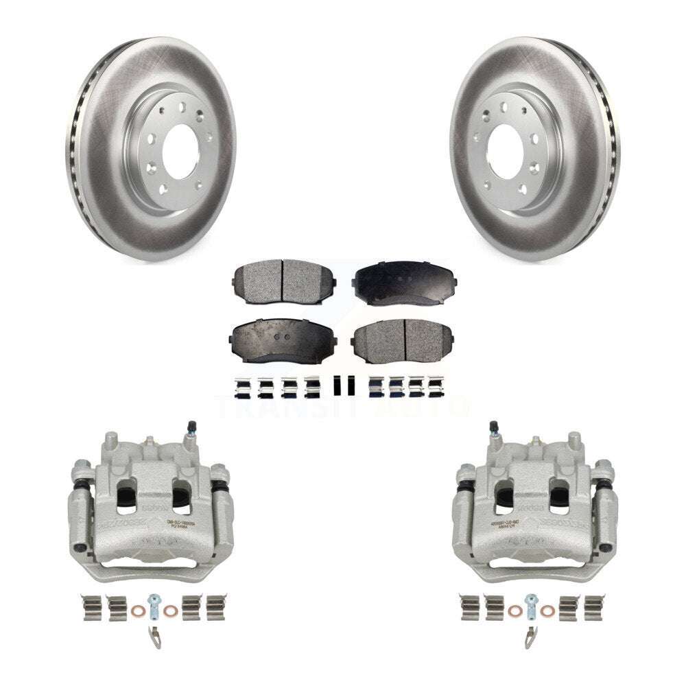 Transit Auto KCG-100715T Disc Brake Kit for 2007-2009 Lincoln MKX - Front product image