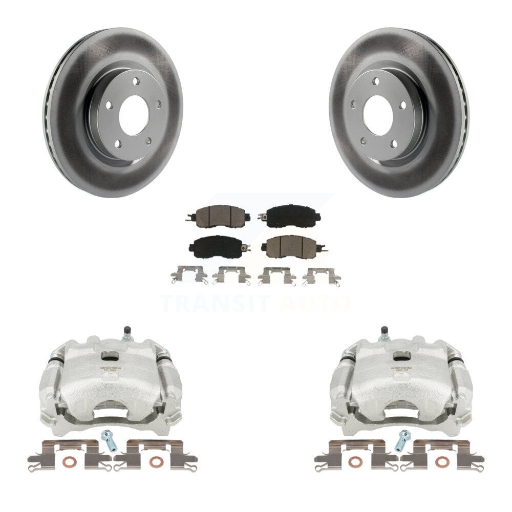 Transit Auto KCG-100716C Disc Brake Kit for 2013-2021 Nissan Altima - Front product image