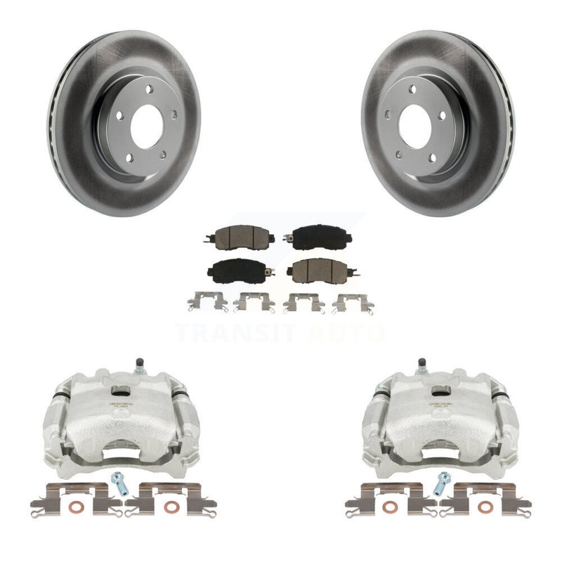 Transit Auto KCG-100716C Disc Brake Kit for 2013-2021 Nissan Altima - Front product image