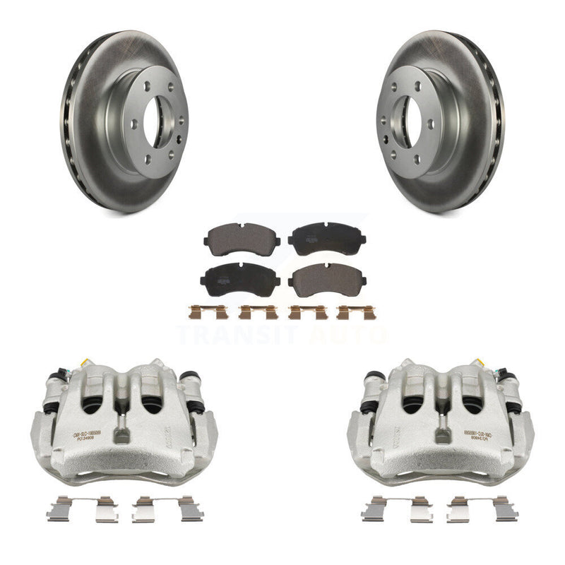 Transit Auto KCG-100716P Disc Brake Kit for 2007-2018 Mercedes-Benz Sprinter 3500XD, Mercedes-Benz Sprinter 3500, Dodge Sprinter 3500 & more - Front product image