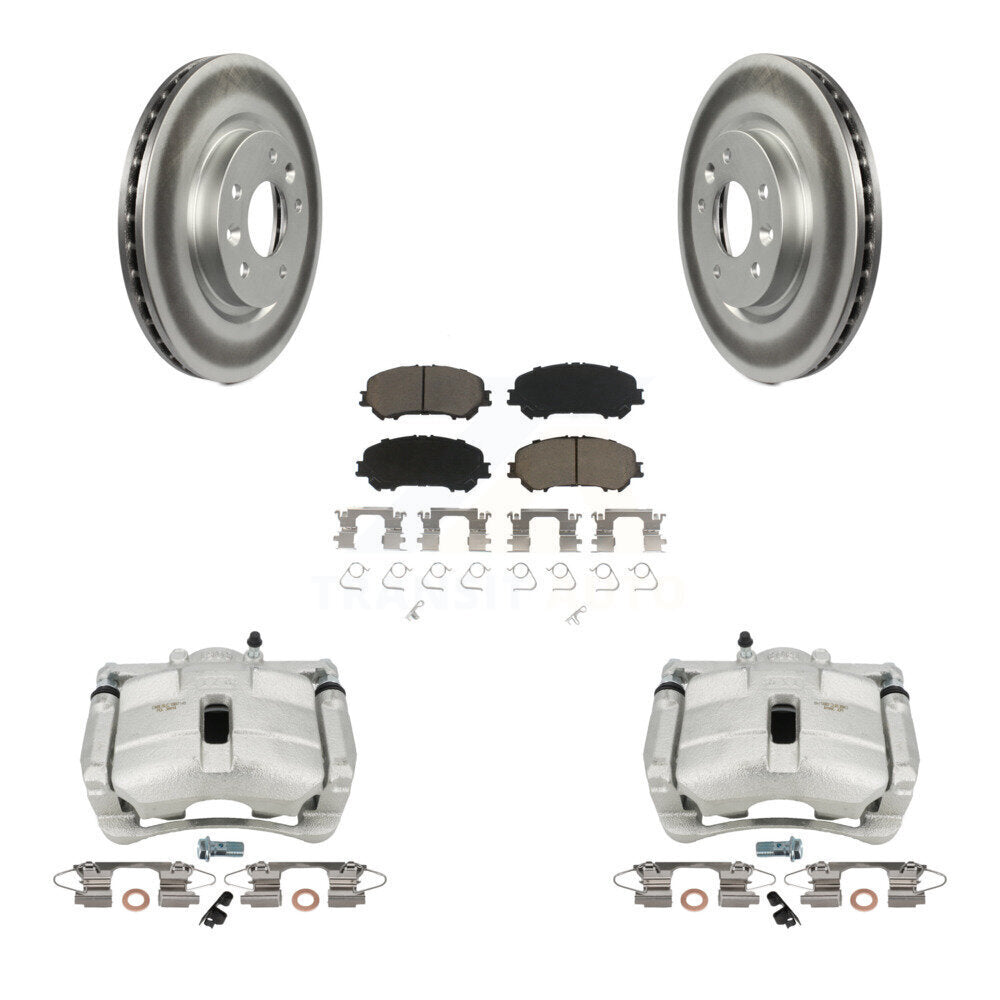 Transit Auto KCG-100717C Disc Brake Kit for 2014-2022 Nissan Rogue, Nissan Rogue Sport - Front product image